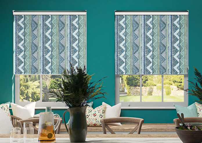 Cerrado, Electric Blues - Roller Blind - Image 3